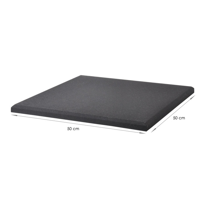 Panneau acoustique noir
