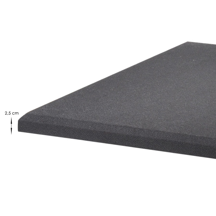 Panneau acoustique noir