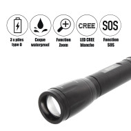 Lampe torche LED Large