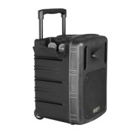 Sono Portable CD MP3 + USB + DIVX + 2 Micros main UHF + Bluetooth