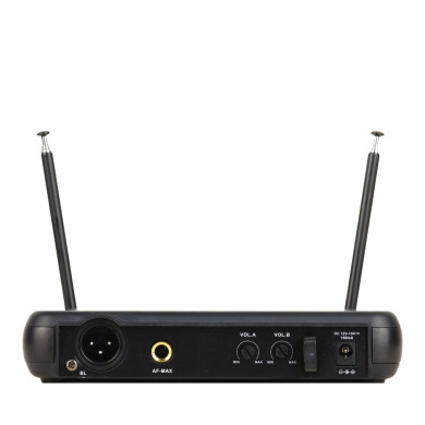 Double micros main VHF - Freq 175.5 – 186.5 Mhz