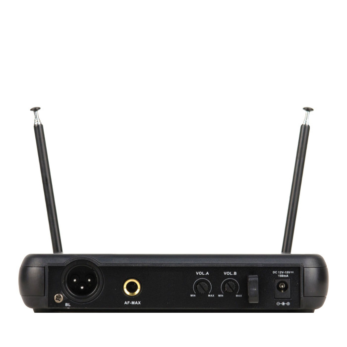 Double micros main VHF - Freq 175.5 – 186.5 Mhz