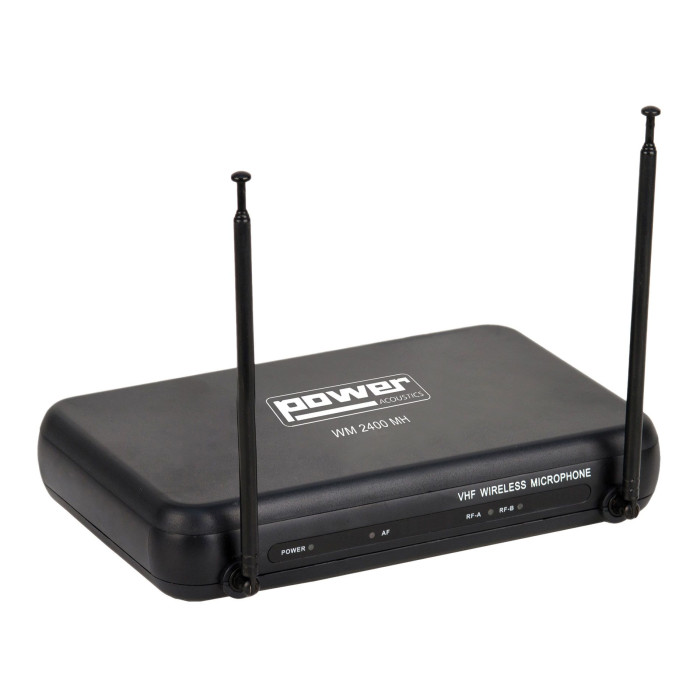 Double micros main VHF - Freq 175.5 – 186.5 Mhz