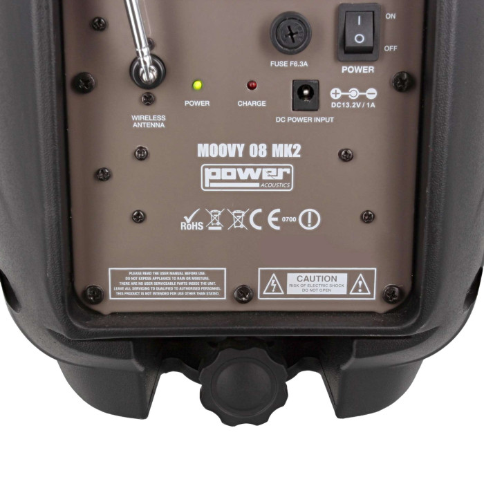 Sono Portable 8’’ sur Batterie + 1 Micro Main VHF
