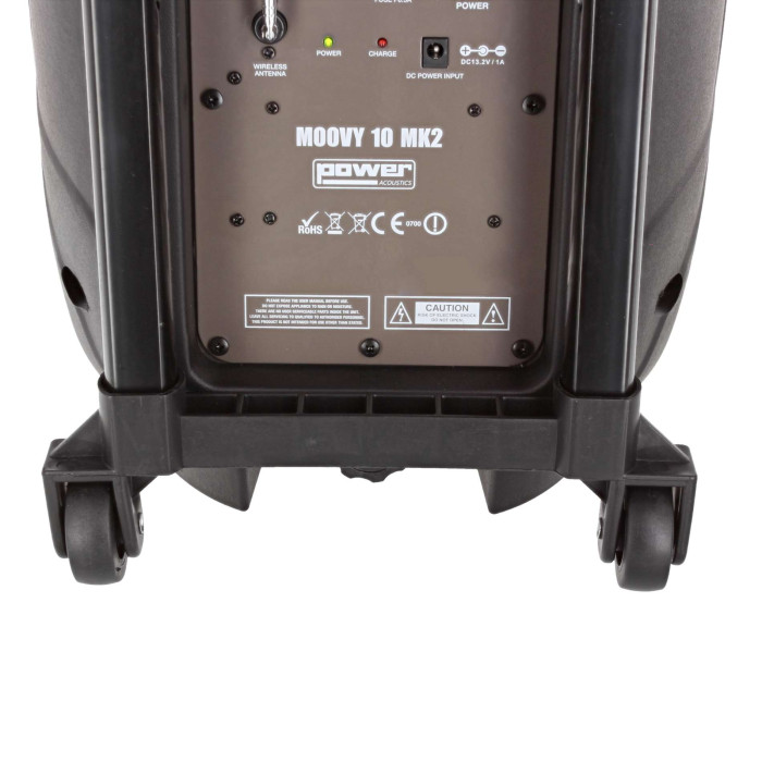 Sono Portable 10’’ sur Batterie + 1 Micro Main VHF