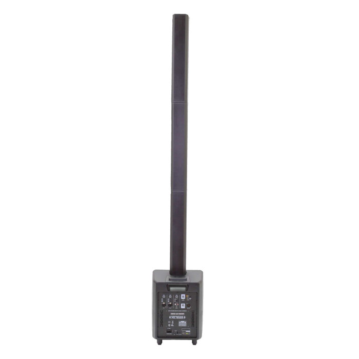 Système amplifié sur batterie de type colonne 400W RMS