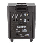Système amplifié sur batterie de type colonne 400W RMS