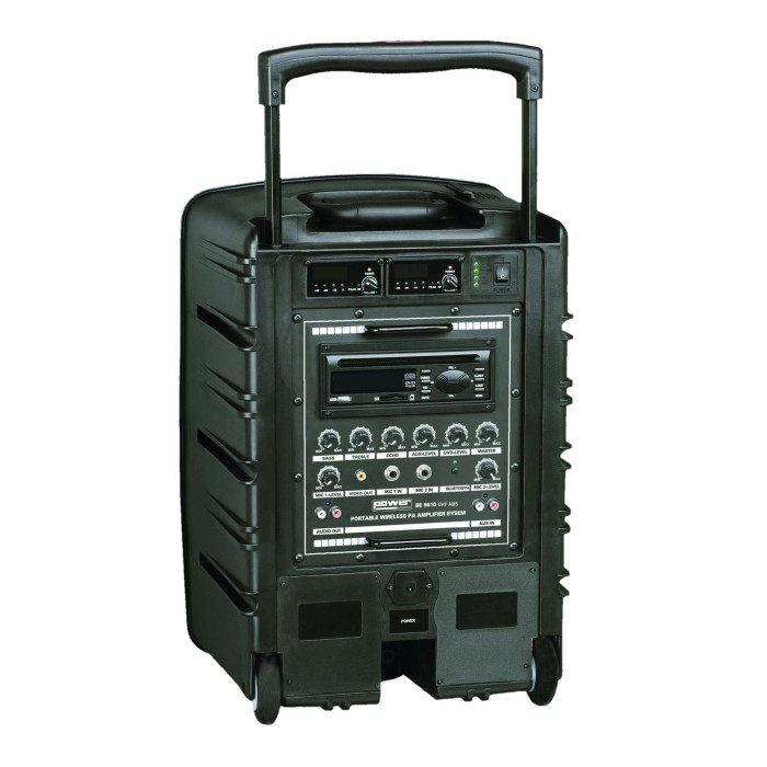 Sono portable CD MP3+USB+DIVX+2 micros main+bluetooth