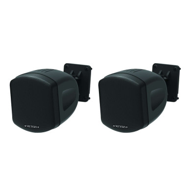 Enceintes d'installation 2'' noir - Vendues par paire