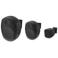 Enceintes d'installation 2'' noir - Vendues par paire