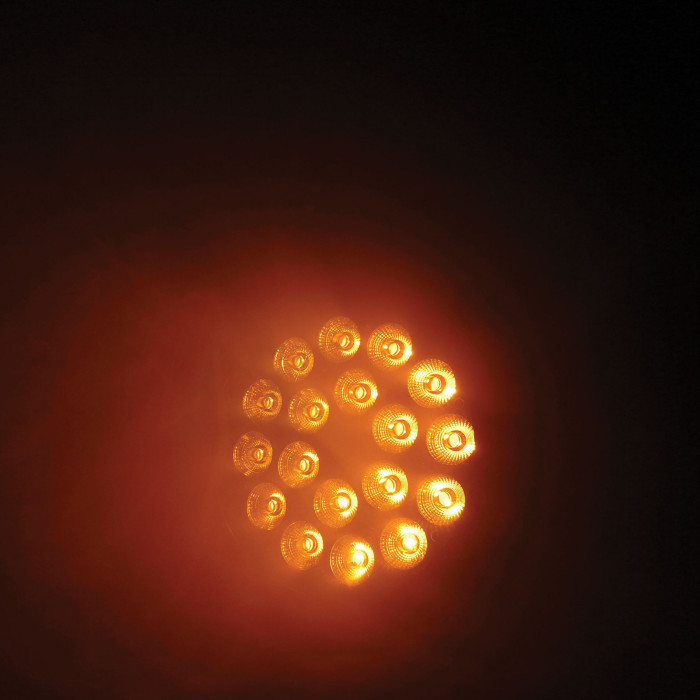 Par Slim étanche 18 Leds de 10W 5-en-1 (faisceau 25 degrés)