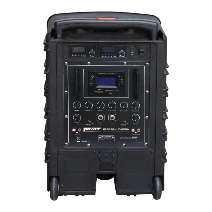 Sono portable MP3+USB+2 micros main UHF