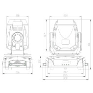 Lyre Spot Led 90W