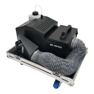 Pack : 1 x Machine à fumée lourde 1200W + Flight-case