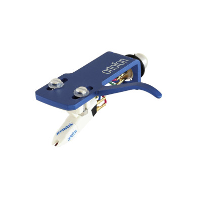 Cellule DJ Scratch format OM montée sur porte cellule