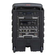 Sono Portable CD MP3 + USB + Bluetooth + DIVX + 2 Micros Main UHF
