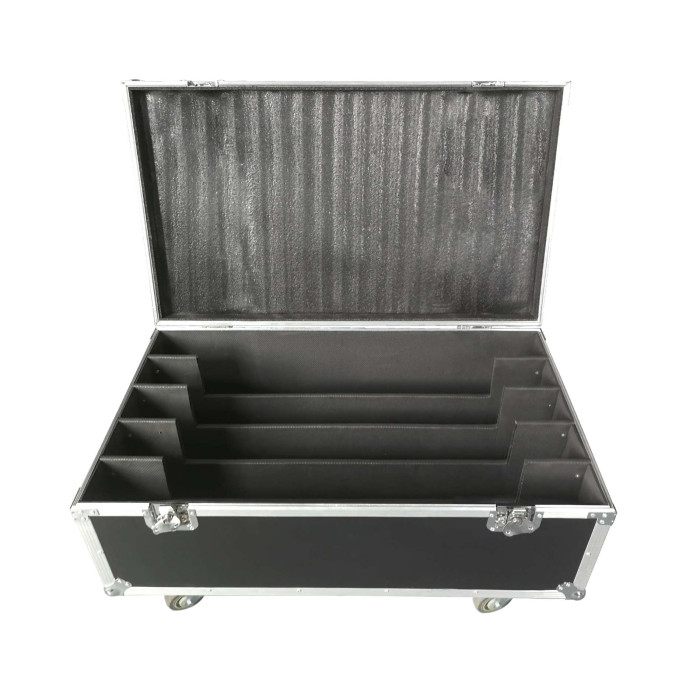 Flight-case pour 10 barres à leds