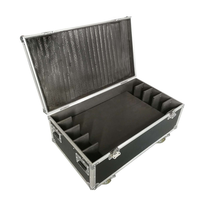 Flight-case pour 10 barres à leds
