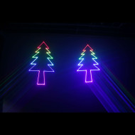 Laser à animations Rouge, Vert, Bleu 1000 MW