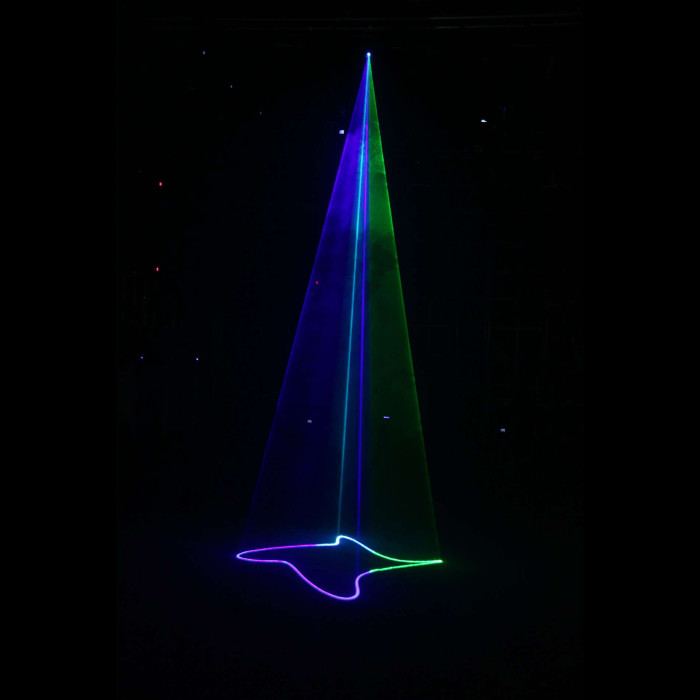 Laser à faisceaux Vert, Bleu, Cyan 200 MW