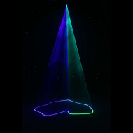 Laser à faisceaux Vert, Bleu, Cyan 200 MW
