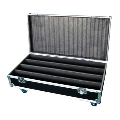 Flight-case pour 4 barres à leds