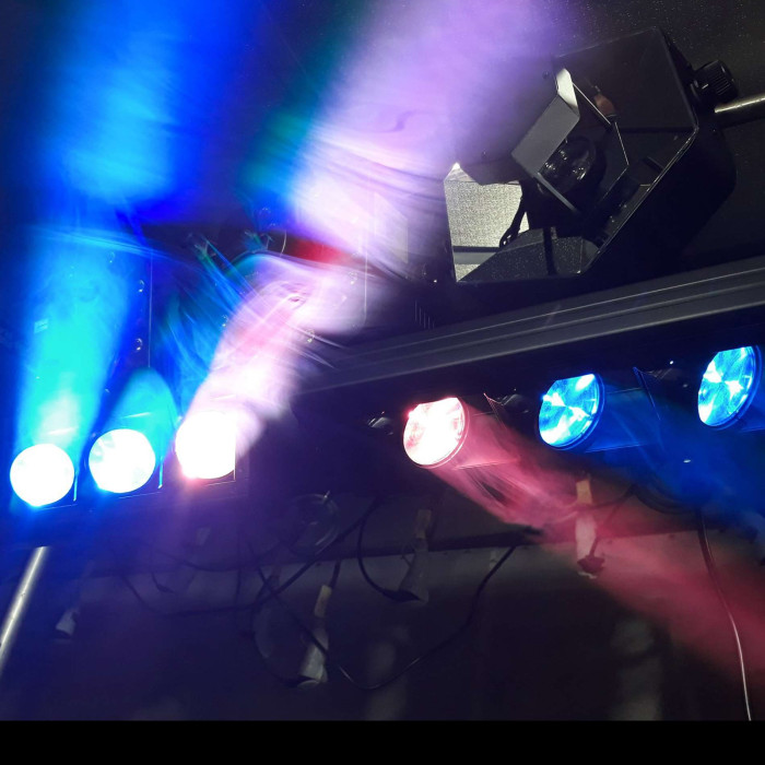 Barre 6 Leds de 12W CREE RGBW 4-en-1