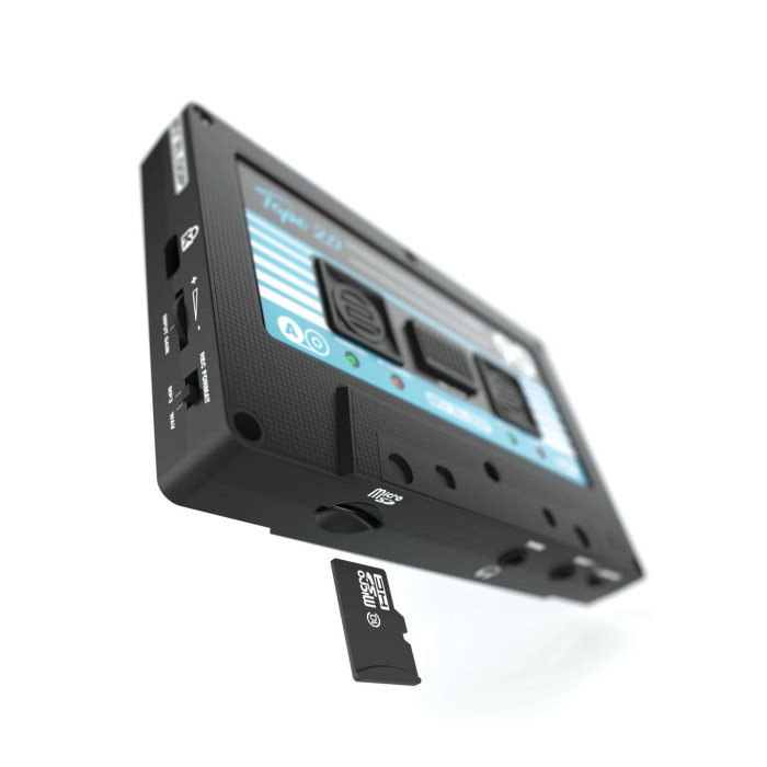 Interface USB Audio Recorder avec lecteur de carte micro SD
