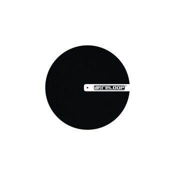 SLIPMAT LOGO - Feutrine pour Platine Vinyle Noir