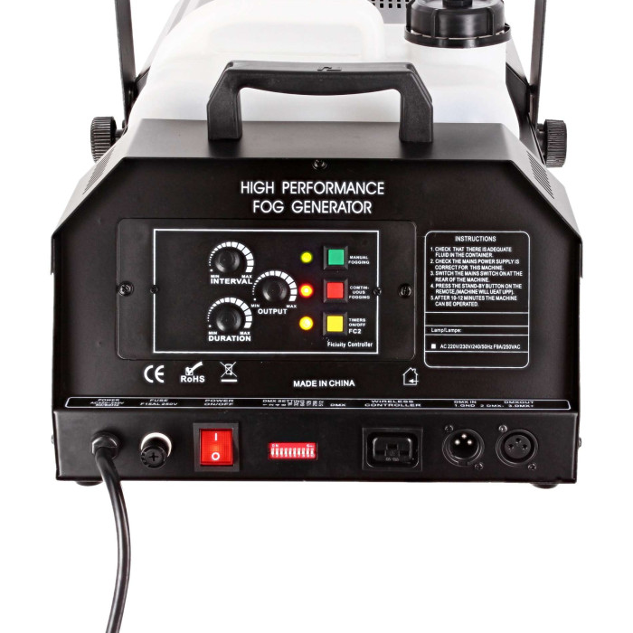 Machine à fumée 3000W DMX