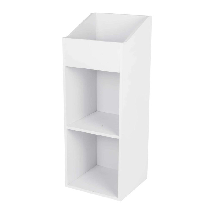 Casier de rangement 330 vinyles finition noir