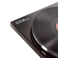 Platine vinyle hifi USB/Bluetooth - finition bois brillant
