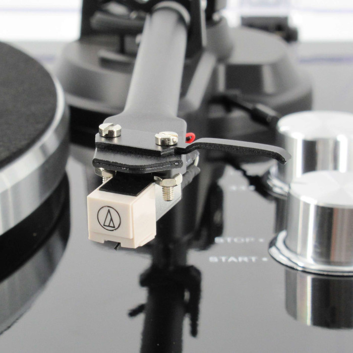 Platine vinyle hifi USB/Bluetooth - finition noire