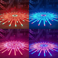 Barre à Led 14x3W + 56 Leds 5050 RGB