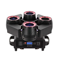 4 Lyres Beam 50W avec anneau