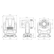 Lyre hybride 200W SBW