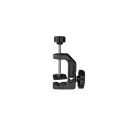 Pied de micro broadcast black