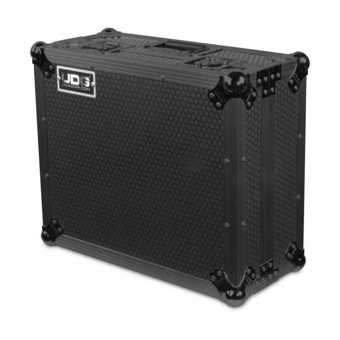 Flight-case black MK2 pour platine vinyle