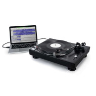 Platine Vinyle Entrainement direct avec entrée USB
