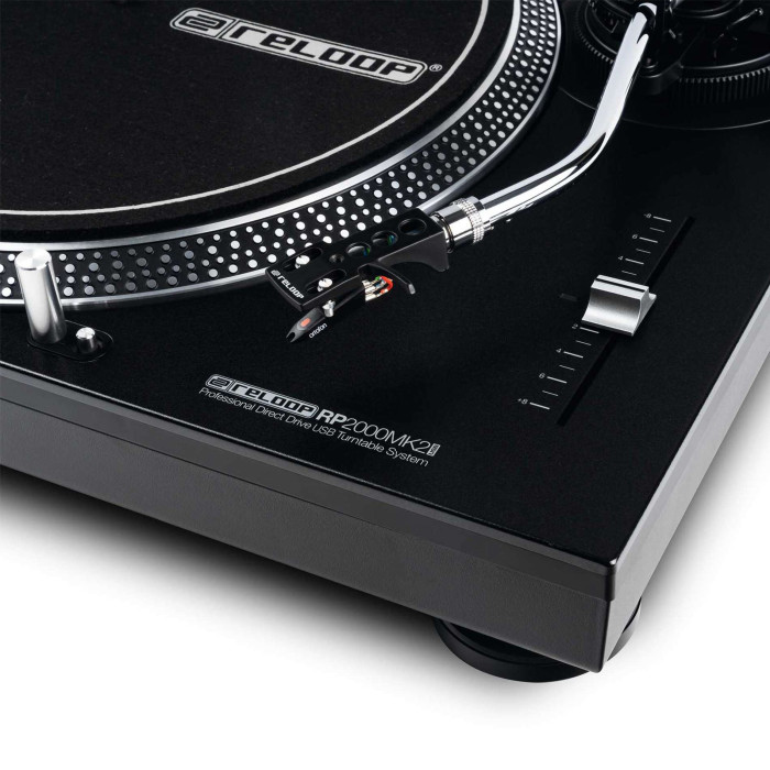 Platine Vinyle Entrainement direct avec entrée USB