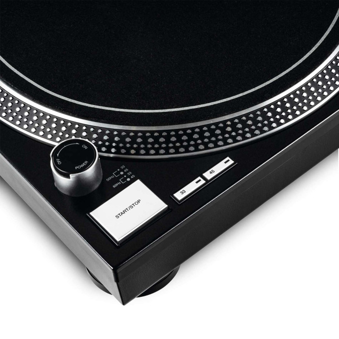 Platine Vinyle Entrainement direct avec entrée USB