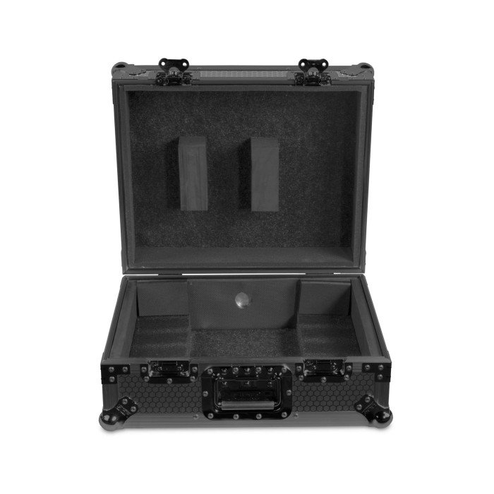 Flight-case black MK2 pour platine vinyle