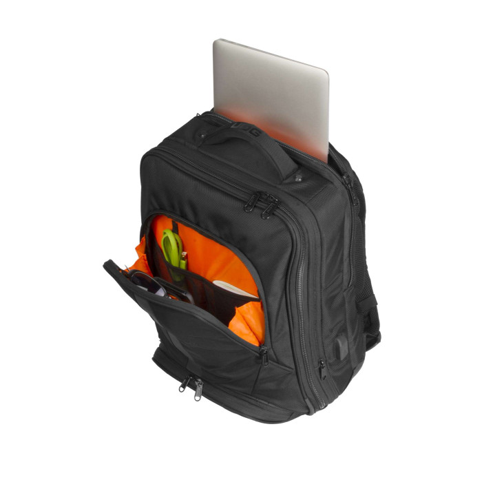 UDG Ultimate Backpack Slim Black/Orange Inside