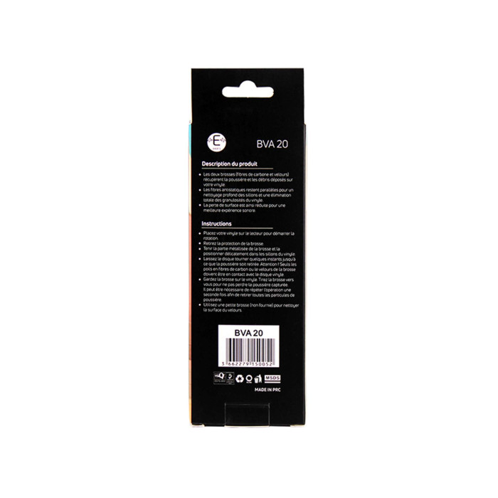 Brosse antistatic vinyle