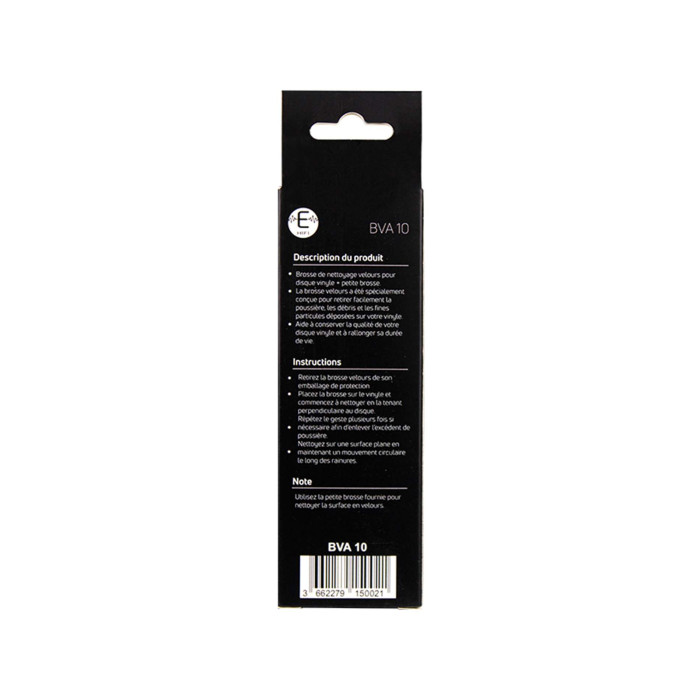 Brosse velours vinyle