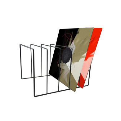 Range vinyle acier