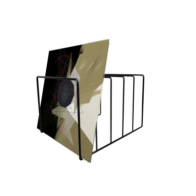 Range vinyle acier