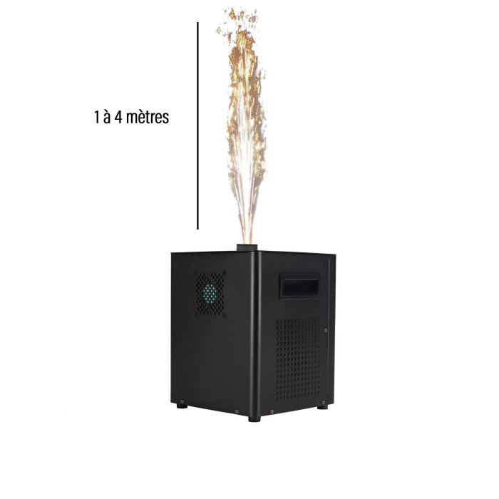 Pack 4 machines à étincelles avec flight