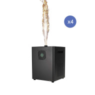 Pack 4 machines à étincelles XL avec flight