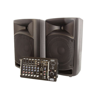 Système amplifié avec mixer 500W RMS